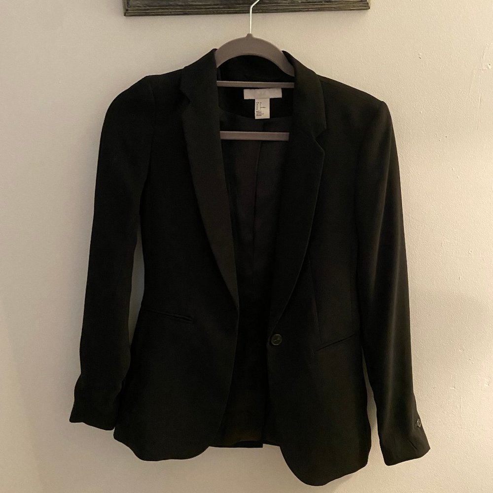 ZARA Black Blazer (2)